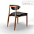 Contemporary Galinha Side Chair 3D model small image 2