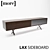 Modern Lax Sideboard: Sleek Elegance 3D model small image 1
