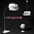 Sleek Cygnus Lighting Set 3D model small image 1