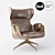 BD Barcelona Lounger Armchair Set: Stylish Design by Jaime Hayon 3D model small image 2