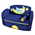 Sonia Kids' Sofa: Comfort for Little Ones 3D model small image 3