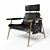 Bonaldo Eddy: Sleek and Stylish Armchair 3D model small image 1