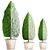 Beautiful Cupressus Collection: 127 Unique Plants 3D model small image 3