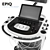 Advanced Ultrasound System: Philips EPIQ 7 3D model small image 2