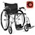 Competition-Ready Wheelchair 3D model small image 1