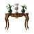 Modenese Gastone Console: Classic Elegance 3D model small image 2