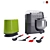 Bodum Kitchen Set: Tools, Toaster, Mixer 3D model small image 1