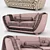 Elegant Miro Sofa by Arredoclassic 3D model small image 3