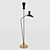 Elegant Realm Dual Function Floor Lamp 3D model small image 2