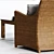 Luxury Dolcefarniente SCAURI Sofa - Elegant and Comfortable 3D model small image 2