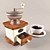 Handheld Coffee Grinder 3D model small image 1