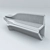 Modern Parametric Bench 3D model small image 3