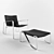 Stylish Dalia Chair 3D model small image 1