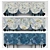 Designers Guild Curtains with Lambrequin 3D model small image 2