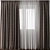 Title: Exquisite Curtain Model 3D model small image 1