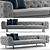 Eleganza in Pelle: Sofa ULIVI SALOTTI 3D model small image 1