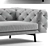 Eleganza in Pelle: Sofa ULIVI SALOTTI 3D model small image 2