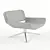 Metropolitan: Sleek and Stylish Armchair 3D model small image 2