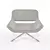 Metropolitan: Sleek and Stylish Armchair 3D model small image 3