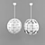 Modern Pendant Lamp from IKEA 3D model small image 2