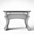 Elegant Writing Desk by Dust 3D model small image 2