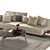 Taylor Frigerio: Stylish Sofa & Elegant Coffee Table 3D model small image 2