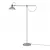 Sleek Steel Floor Lamp 3D model small image 2