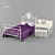 Alice Bedroom Set by MART Furniture 3D model small image 1