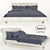 Casper Baxter: Compact Space-saving Bed 3D model small image 1