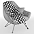 Luxury Florentia Chair by Mauro Lipparini 3D model small image 3