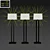 Sleek and Stylish Robert Abbey Floor Lamp 3D model small image 3