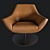 Desiree Swivel Pod Armchair 3D model small image 1