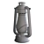 Antique Rustic Kerosene Lamp 3D model small image 3