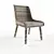 Stylish Rattan Chair: Madison Park Westin 3D model small image 1