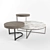 Elegant Minotti Kay Coffee Table 3D model small image 1