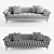 Casa Comfort Sofa 3D model small image 2