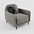 Italian Elegance: Ellie Armchair by Ditre 3D model small image 1