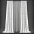 Elegant Drapes and Sheers 3D model small image 1