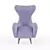 Compact 3-in-1 Chair: 147 Model 3D model small image 2