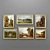 Art Gallery Collection: Set of Paintings 3D model small image 1
