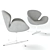 Swan Armchair by Cosmo 3D model small image 2