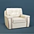 Luxury Lord Armchair: BIS-M 3D model small image 3