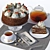 Sliced Delight: Cake and Slice 3D model small image 1