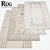 Luxury Rug Collection: Timeless Elegance 3D model small image 1