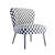 Luxe Lauren Armchair: Stylish Comfort 3D model small image 3