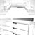 Modular Shelving System ONE 3D model small image 2