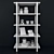 Stylish 2-Tier Shelf: IOPERLIG 3D model small image 2