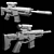 Advanced AX-7 Assault Firearm 3D model small image 2