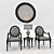 Timeless Chair Lamp: Elegant & Functional 3D model small image 3