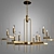 Elegant Hudson Valley Chandeliers 3D model small image 1